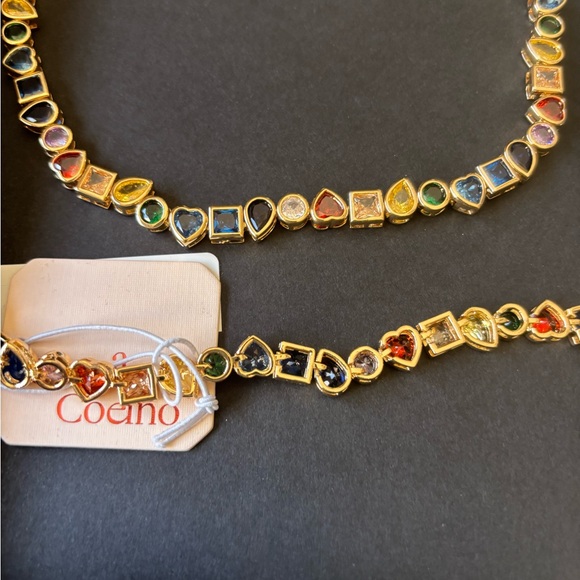 Camila Coelho Gold-Tone Multicolor Necklace Set - Picture 4 of 6